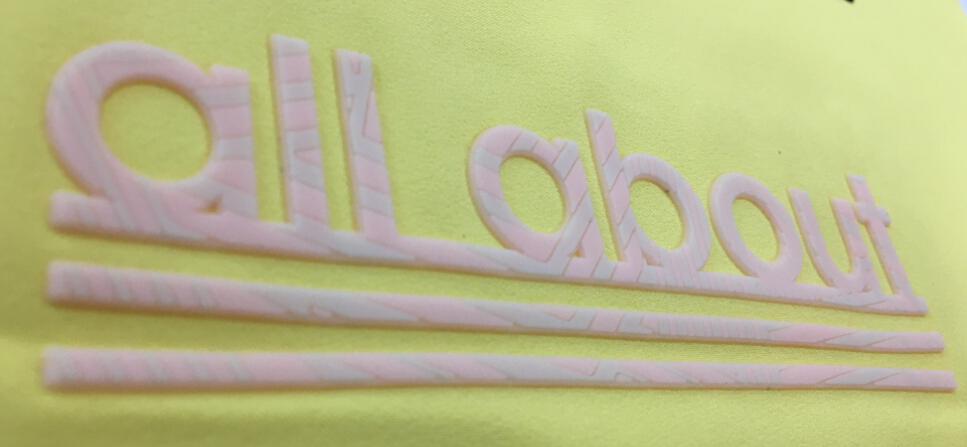3D Silicone Heat Transfer Label